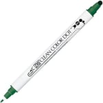 Zig Clean Color DOT Pen Green 6st