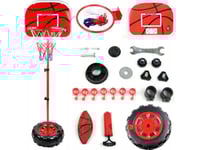 Leantoys Basketboll Justerbar Bollpump 1,7M Lean Toys