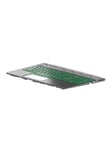 HP ZBook 15V G5 Top Cover keyb BL US/I - Bærbar tastatur - til udskiftning