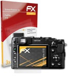 atFoliX 3x Screen Protection Film for Fujifilm X10 matt&shockproof