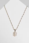Urban Classics Necklace Small Dollar Necklace Gold