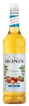 MONIN Premium Hazelnut Sugar Free Syrup 1L for Coffee and Cocktails. Vegan-Friendly, 100% Natural Flavours and Colourings. Sugar-Free Hazelnut Coffee Syrup
