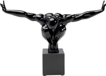 Kare Design deco figure athlete, black, sculpture, home decor, handmade, 29x43x15cm