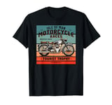 Isle of Man TT Races Vintage Motorcycle Retro Design T-Shirt