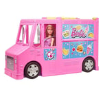 Barbie Bil - Fresh 'n' Fun Matbil med 3 dukker og over 30 tilbehør