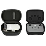 Rantow Mavic Mini 2 Drone Storage Box + Remote Controlller Case, Hard Shell Carring Hand Bag Compatible with DJI Mavic Mini 2 Drone with Free Carabiner