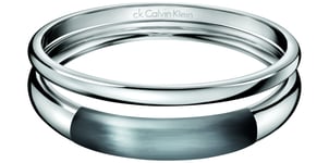 CALVIN KLEIN Ellipse Ring i Silver (strl XS)