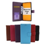 New Standcase Wallet Motorola Edge 20 Svart