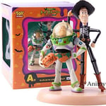 honeyya Toy Story Trick-Or-Toys One Price Woody & Buzz Lightyear Pvc Action Figure Collectible Model Toy Gift