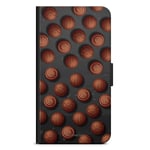 Samsung Galaxy A12 Plånboksfodral - Choklad