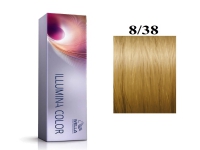 Wella Professionals Wella Professionals, Illumina Color, Permanent Hair Dye, 8/38 Light Blonde Golden Blue, 60 ml For Women