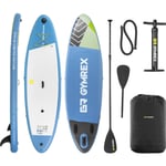 Inflatable Paddle Board SUP Board inflatable 105 kg light blue double chamber