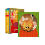 Pack Double Film couleur Polaroid pour appareil photo instantané i-Type Cadre rond Retinex Edition