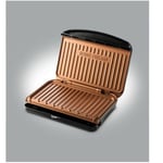 Russell Hobbs - Fit Grill Copper Medium George Foreman 25811-56 - 2 en 1 - Rangement pratique - Performance & Design Premium - Nettoyage facile