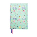 Spiralblock A4 linjerat | 80 ark | Kangaro Bonjour Babe