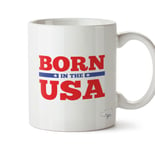 HippoWarehouse Born in The USA 10oz Mug Cup