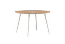 San vito rektangulärt matbord, beige