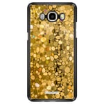 Samsung Galaxy J7 (2016) Skal - Stained Glass Guld
