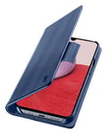 ADSE Cellularline Book Galaxy A14 Étui de Protection Essentiel avec sécurité magnétique, Protection des Coins, Sac de Course intérieur Bleu