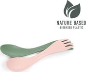 Light My Fire Light My Fire Spork Bio Little 2-Pack Green/Pink