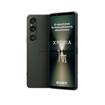 SONY Xperia 1 VI Vert Kaki - 6.5 Pouces 19.5:9 FHD+ HDR OLED - Triple Objectif - Android 14 - Débloqué - 12GB RAM - 256GO - Double SIM Hybride, Extension Garantie 12 Mois Offerte [Exclusivité Amazon]