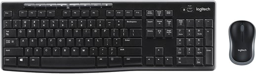 Logitech MK270 Wireless Keyboard and Mouse Combo for Windows, 2.4 Ghz Wireless,