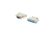 StarTech.com DB9 to DB25 Serial Adapter M/F - adapter DB-9 (M) DB-25 (F) AT925MF seriel til