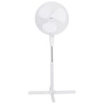 16 Inch Oscillating Pedestal Stand Fan 3-Speed Swing 45w Summer Fan Electric 