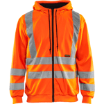 blåkläder hoodie 33461, high-vis orange storlek XL
