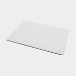 Silwy Magnetisk bordstablett Metal-Nano-Gel-Mat, rektangulär, för magnetiska glas & tallrikar, vit, 40 x 27 0.2 cm