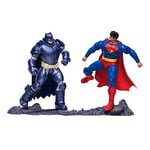 Bandai DC Collector Multipack - Figurine McFarlane 17cm - Superman vs Batman - The Dark Knight Returns - TM15457