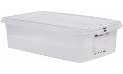 Genware NEV-12540 GN Storage Box, 1/1 150 mm Deep, 21 L (Pack of 6)