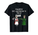 St Georges Day 2022 George Dragon Princess England Funny T-Shirt