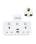 Plug Extension Sockets with USB, Multiplug, Wall Plug Adapter with surge protecion, Extension Plug with USB, Extension Plug Sockets with individual switches, Switched Extension Lead