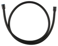 Clas Ohlson Svart duschslang med ½-tums anslutning, 150 cm