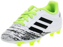 adidas Copa 20.4 Indoor, Unisex Kid's Soccer Shoe, FTWWHT/CBLACK/SIGGNR, 11.5k UK (30 EU)