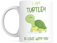 I’m Turtley in Love with You - Cute Romantic Personalised Mug Perfect Valentines Gift