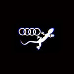 pcs Audi Aodi välkomstljus A4LA5A6L stämningsbelysning A7A8 K