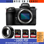 Nikon Z7 II + Nikon FTZ II + 3 SanDisk 32GB Extreme PRO UHS-II SDXC 300 MB/s + Guide PDF ""20 TECHNIQUES POUR RÉUSSIR VOS PHOTOS