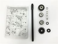 BERG BERG reservdel Buddy - Rear axle complete + sprocket
