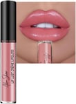 Plumping Lip Gloss,Cream Texture High Shine Lip Gloss,Nude Lip Gloss Lifter Glos