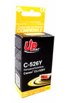 UPrint C-526Y - 10 ml - jaune - compatible - cartouche d'encre - pour Canon PIXMA iP4950, iX6550, MG5350, MG6150, MG6250, MG8150, MG8250, MX715, MX885, MX895