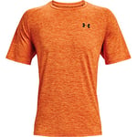 Under Armour Men's Tech 2.0 Short Sleeve T-shirt, Vibe Orange (850)/Black, Small