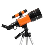 ZZJ HD Professional Outdoor Astronomical Telescope Night Vision Deep Space Star View Moon View 150X Monocular Telescope