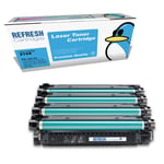 Refresh Cartridges Full Set Pack 212X XL CMYK Toners Compatible With HP Printers