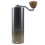AWINQI Manual Coffee Grinder Burr Mill Coffee Bean Grinder - 18 Grind Numerical Setting Stainless Steel Conical Burr Grinder for Espresso French Press, Drip Coffee, Pour Over, Aeropress, 30g Capacity