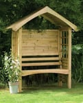 Forest Garden Cadiz 2 Seater Wooden Arbour