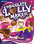 Chocolate Lolly Maker from John Adams Pink Melt Mould Wrap Chocolate Lollies