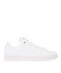adidas Originals Womenss Stan Smith Trainers in White Green - Size UK 3.5