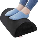 ZQYX Foot Rest Under Desk, Ergonomic Footrest Pure Memory Foam, Fluffy and Soft Rocker Foot Rest with Handle Non-Slip Surface, for Lumbar, Back, Knee Pain, Best Office&Home Gift